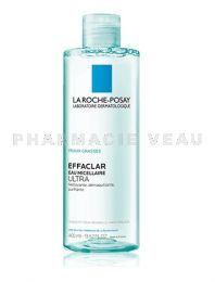 LA ROCHE POSAY - EFFACLAR Eau Micellaire Peaux grasses - 400ml
