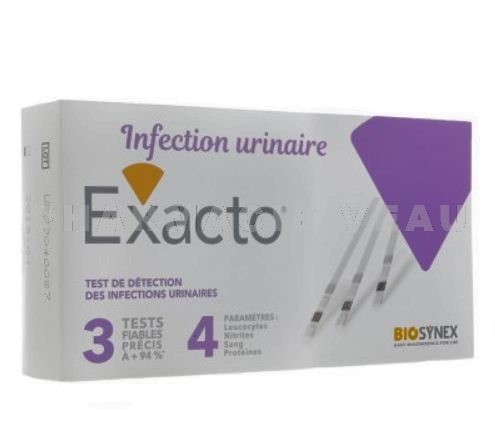 BIOSINEX - Exacto Autotest infection urinaire x3