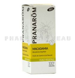MACADAMIA - Pranarom Huile végétale Bio De Macadamia - Flacon 50ml
