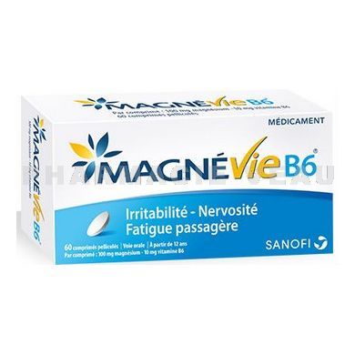magnevie magnesium fatigue stress medicament en li
