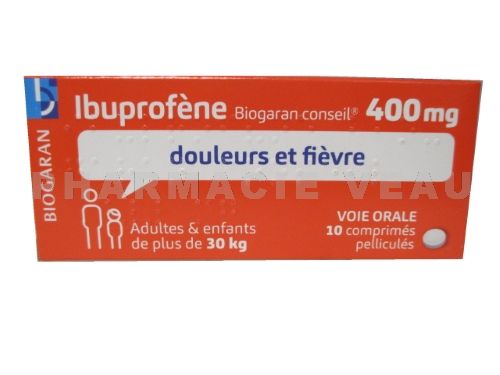 ibuprofene 400 mg biogaran medicament en ligne