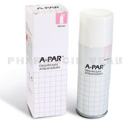 APAR Spray anti acariens gale, puces, punaises de lit spray 200 ml