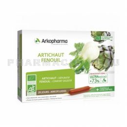 ARKOFLUIDES BIO - Artichaut Fenouil Arkopharma - 20 ampoules