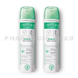 SVR SPIRIAL Déodorant Spray Végétal Lot 2x75ml