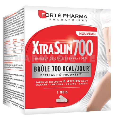 XTRASLIM Minceur Brûleur de graisses 700 (120 gélules) Forte Pharma