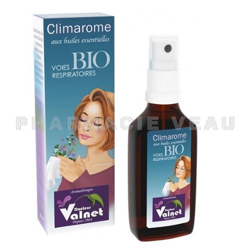 CLIMAROME huiles essentielles Bio Voies Respiratoires (spray 15ml) Valnet