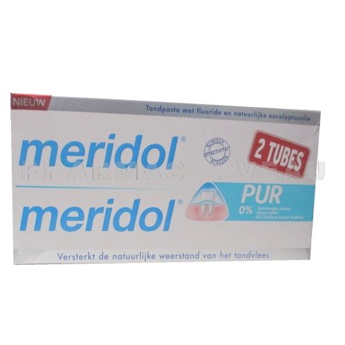 MERIDOL PUR Dentifrice (Lot 2 x 75 ml)