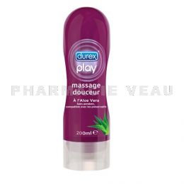 Durex Play Gel Massage Douceur Aloe Vera 200ml