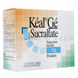KEAL Gé 1G Sucralfate Ulcères gastriques et duodénaux 30 sachets buvables