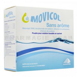 MOVICOL sans Arôme 20 sachets