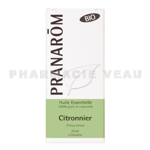 CITRON - Pranarom Huile essentielle De Citron BIO (Citrus limon) - Flacon 10/30ml