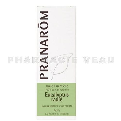 EUCALYPTUS RADIE - Pranarom Huile Essentielle (Eucalyptus radiata ssp radiata) - Flacon 10ml