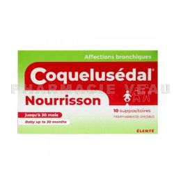 COQUELUSEDAL NOURRISSON 10 suppositoires