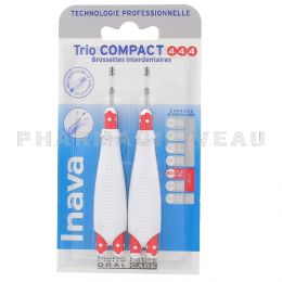 INAVA TRIO Compact Brossettes interdentaires 4/4/4 ISO 1.5mm LARGE