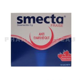SMECTA anti diarrhée Fraise 18 Sachets Buvables