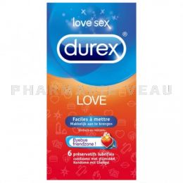 DUREX LOVE 6 préservatifs