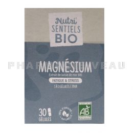 NUTRISANTE Nutrisentiels Magnésium 30 gélules BIO