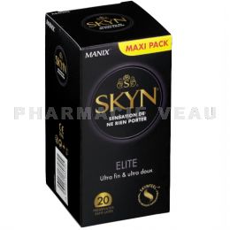 MANIX SKYN Elite 20 préservatifs PROMO