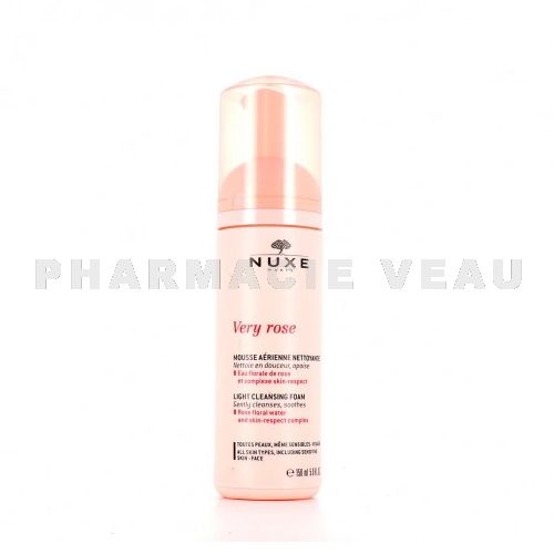NUXE VERY ROSE Mousse Aérienne Nettoyante Micellaire (150ml)