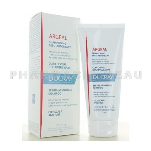 DUCRAY ARGEAL Shampooing Sébo-absorbant 200 ml