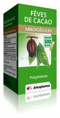 ARKOGELULES - Fèves de Cacao Arkopharma - Boite 45 Gélules