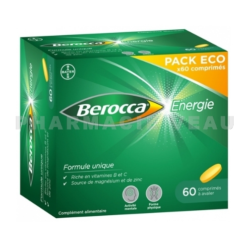 BEROCCA Énergie Pack ECO (60 comprimés)