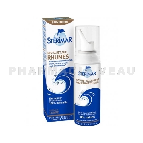 Stérimar CUIVRE Spray Nasal Rhumes (100 ml)