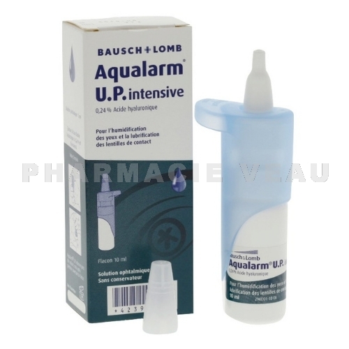 AQUALARM U.P Intensive Sécheresse oculaire Port lentilles (10ml)