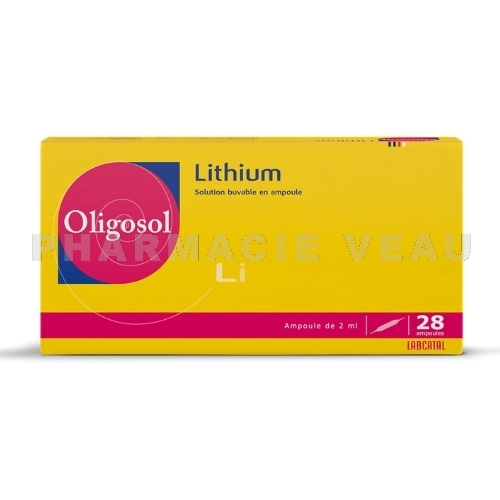 OLIGOSOL Lithium (Li)  - 28 ampoules