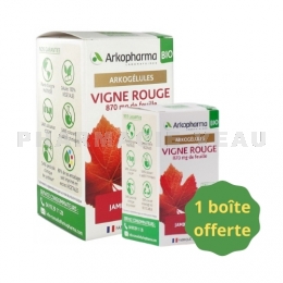 ARKOGELULES - Vigne Rouge Bio - 150 Gélules + 45 Offertes