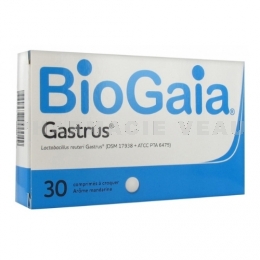 BioGaia Gastrus - Digestion Et Transit - 30 Comprimés