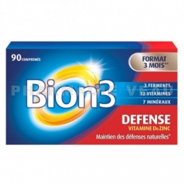 BION 3 Défense Adultes - Boite 90 comprimés - PROMO
