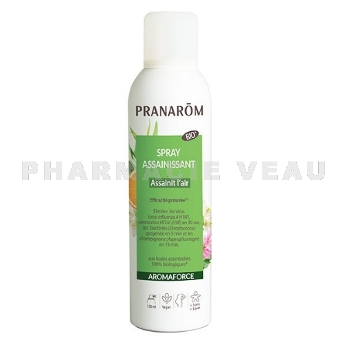 AROMAFORCE Bio - Pranarôm Spray Assainissant - Spray 150/400ml