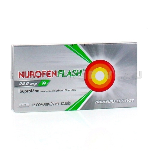 NUROFENFLASH - 200mg ibuprofène - 12comprimés