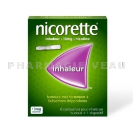 NICORETTE 10 mg Inhaleur - 6 Cartouches