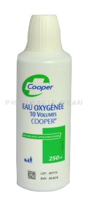 EAU OXYGENEE 10 volumes Cooper 250 ml