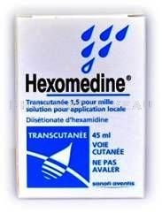 HEXOMEDINE TRANSCUTANEE flacon de 45ml