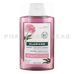 KLORANE PIVOINE Shampooing Apaisant Cuir Chevelu Sensible Bio 200 ml