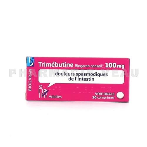TRIMEBUTINE 100 mg Biogaran 20 comprimés