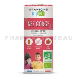 GRANIONS - Kid Bio Nez Gorge 125ml