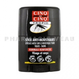 5/5 CINQ sur CINQ Stick Anti-Moustiques 20 ml