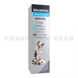 BIOCANINA - Biophtal Solution Ophtalmologique 125 ml