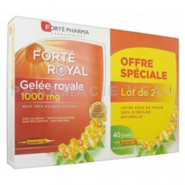Forté Pharma Forté Royal Gelée Royale 1000 mg - 2formats