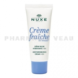 NUXE - Crème Fraîche de Beauté Crème Riche Hydratante 48H 30 ml