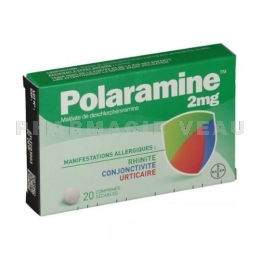 POLARAMINE 2 mg 20 comprimés
