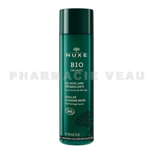 NUXE - Bio Eau Micellaire Démaquillante 200 ml