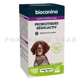 BIOCANINA - Probiotiques Régulactiv Bio Grands Chiens 115 g