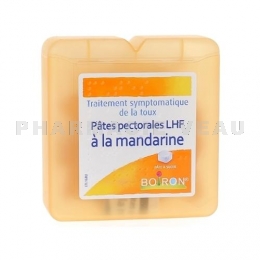 Pâtes Pectorales LHF Mandarine 60 g Boiron
