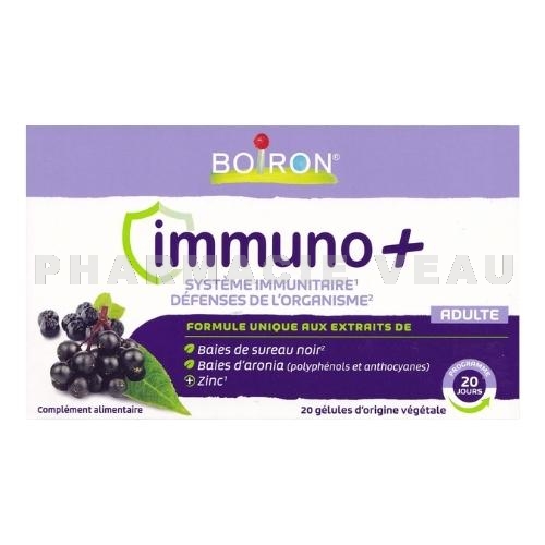 Boiron Immuno+ Adulte 20 gélules