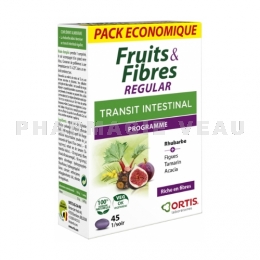 ORTIS - Fruits & Fibres Regular Transit Intestinal 45 comprimés